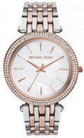 Michael Kors Darci Roloi Batarias me Roz Xruso / Asimi Metalliko Brasele MK3321